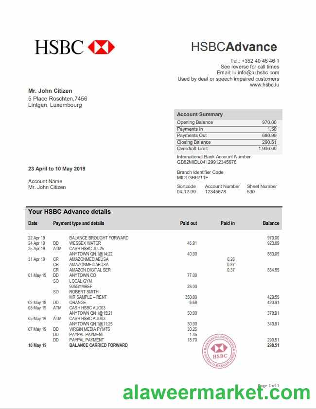 Luxembourg HSBC